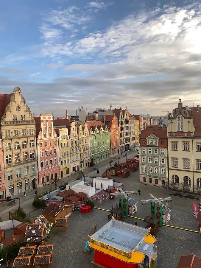 Apartment Ferienwohnung Magiczne Gniazdko Na Samym Rynku Breslau