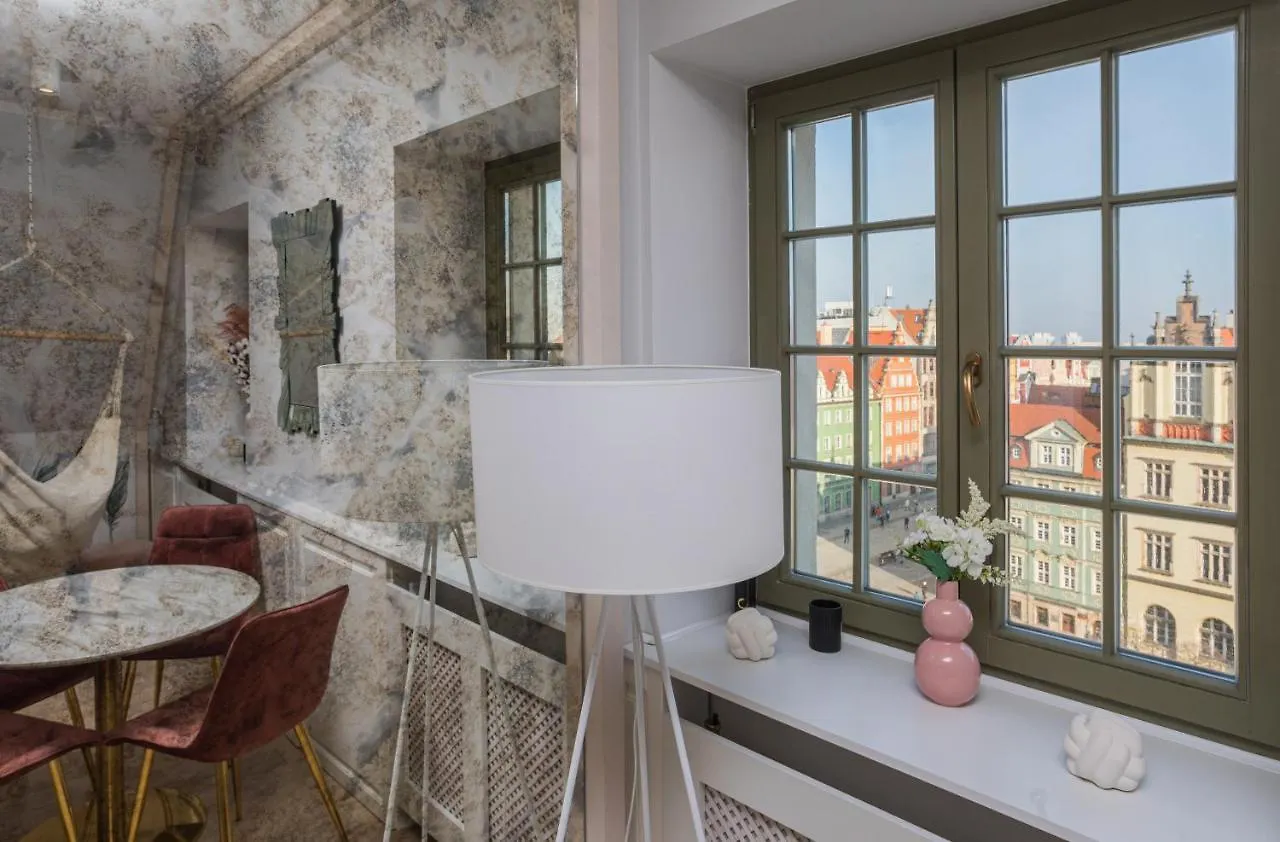 Ferienwohnung Magiczne Gniazdko Na Samym Rynku Breslau Apartment